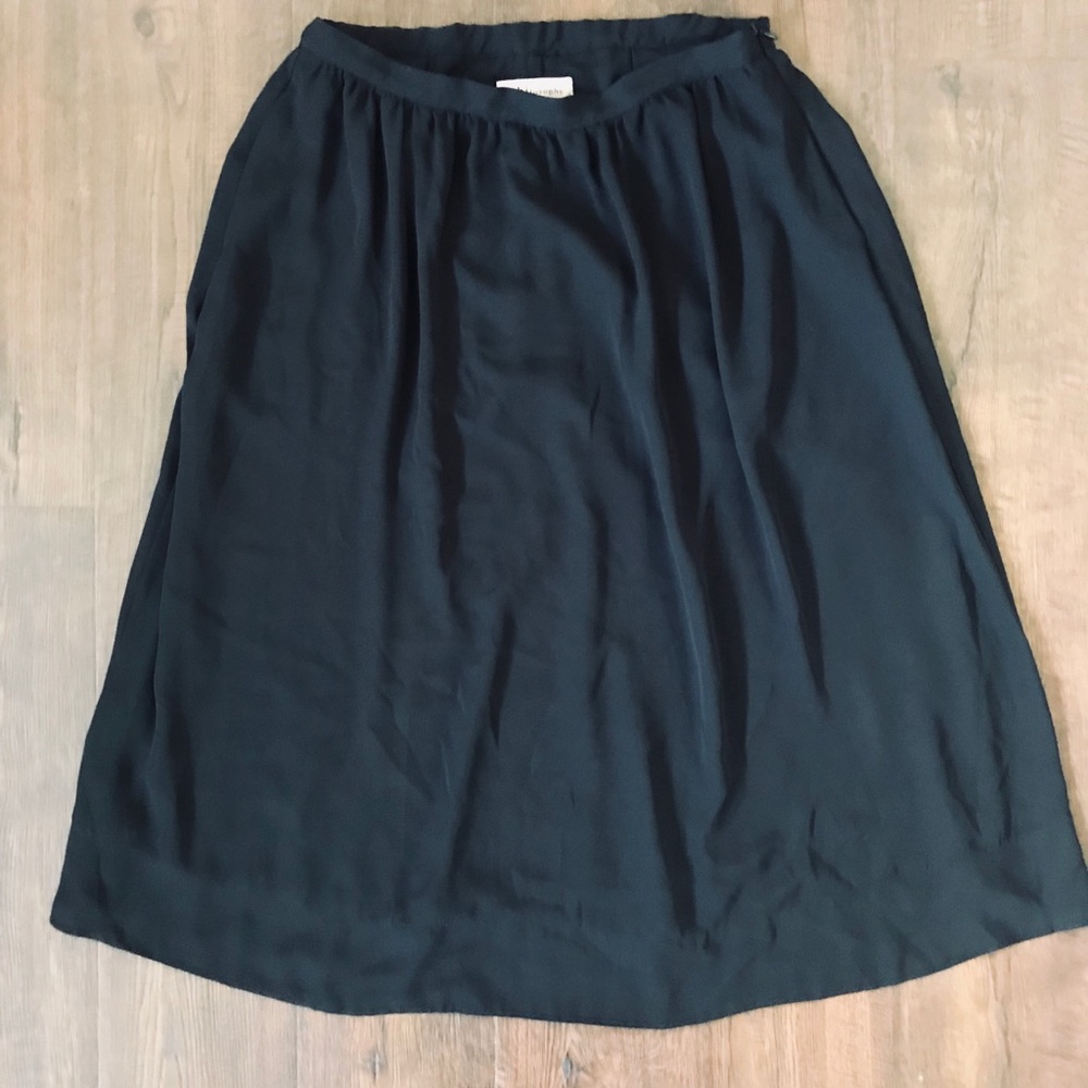 Black skirt